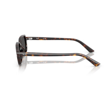 oculos-solar-rayban Óculos de Sol Ray-Ban Zuri 4455 Tartaruga Lentes Cinza Vista 3/4 Esquerda