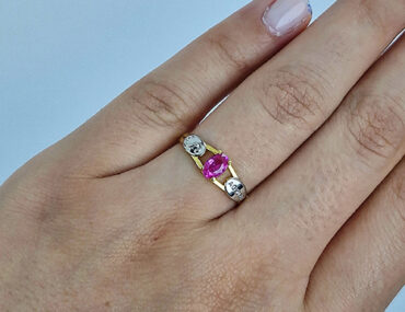 Anel Formatura em ouro