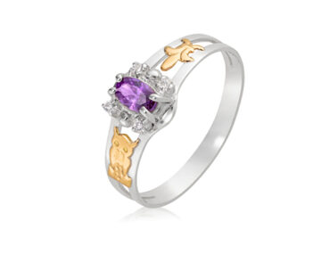 Anel de formatura em prata