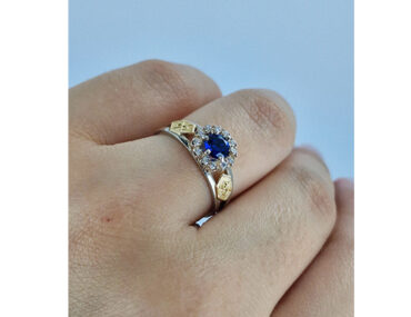 Anel formatura de prata