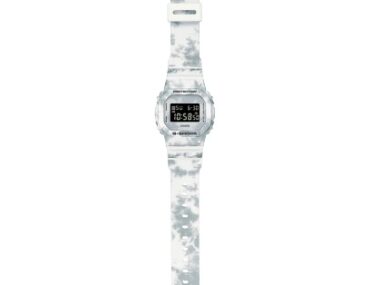 Relógio Casio G-Shock DW-5600GC-7DR Frozen Forest Branco — modelo edição especial 100% original