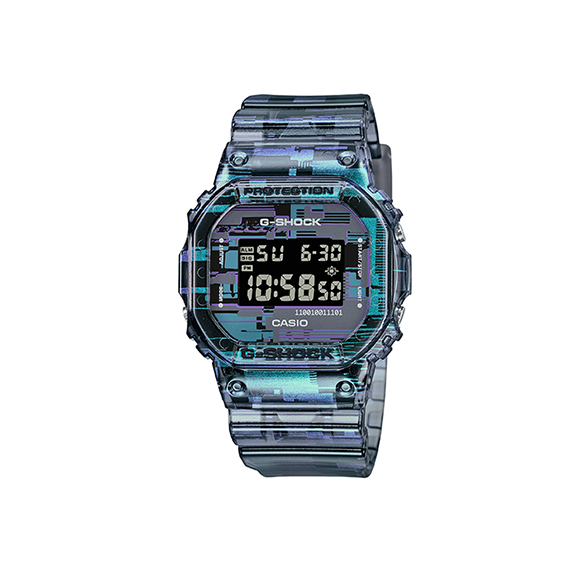 relogio-gshock-dw5600nn Casio G-Shock GBA-900-1A6DR G-Squad preto roxo original Bluetooth GPS fitness 200m