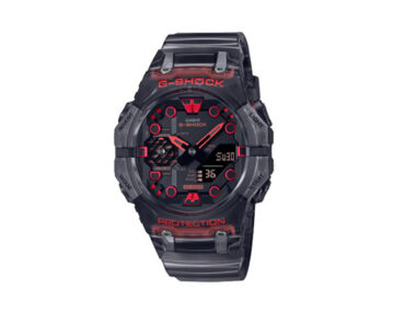Casio G-Shock GA-B001G-1ADR preto vermelho original Bluetooth
