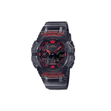 relogio-gshock-gab00 Casio G-Shock GA-B001G-1ADR preto vermelho original Bluetooth