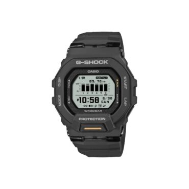 GBD-200-1A1 Foto do Relógio Casio G-Shock GBD-200-1A1 G-Squad preto original fitness Bluetooth com contador de passos e acelerômetro 3 eixos para uso masculino esportivo.