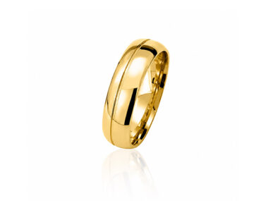 Aliança ouro 18k Masculina