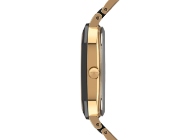 Foto do Relógio Technos Ceramic Sapphire 2035NDV/1P dourado original feminino com pulseira cerâmica bezel cerâmica vidro safira para uso elegante premium.